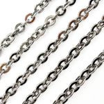 Load image into Gallery viewer, Sterling Silver Round Link Chain