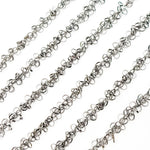 Load image into Gallery viewer, Black Rhodium Sterling Silver Dangle Chain
