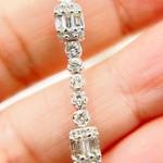 Load image into Gallery viewer, TJ0016. 14k Solid Gold Diamond Bracelet