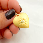 Load image into Gallery viewer, Buy Now Diamond Sterling Silver Heart Pendant