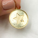 Load image into Gallery viewer, Buy Now Diamond Sterling Silver Round Star Pendant