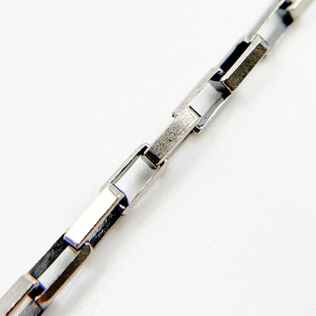 Oxidized Sterling Box Chains