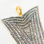 Load image into Gallery viewer, DP052. Diamond Sterling Silver Arrow Head Pendant
