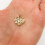 Load image into Gallery viewer, Buy Now Solid Gold Lock Heart Pendant