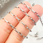 Load image into Gallery viewer, Silver Smooth Box Link Chain