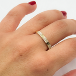 Load image into Gallery viewer, 14k Solid Gold Diamond Ring
