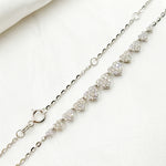 Load image into Gallery viewer, NK401349. 14K Solid Gold Diamond Hearts Necklace