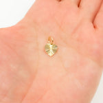 Load image into Gallery viewer, Buy 14K Solid Gold Heart Shape Charm