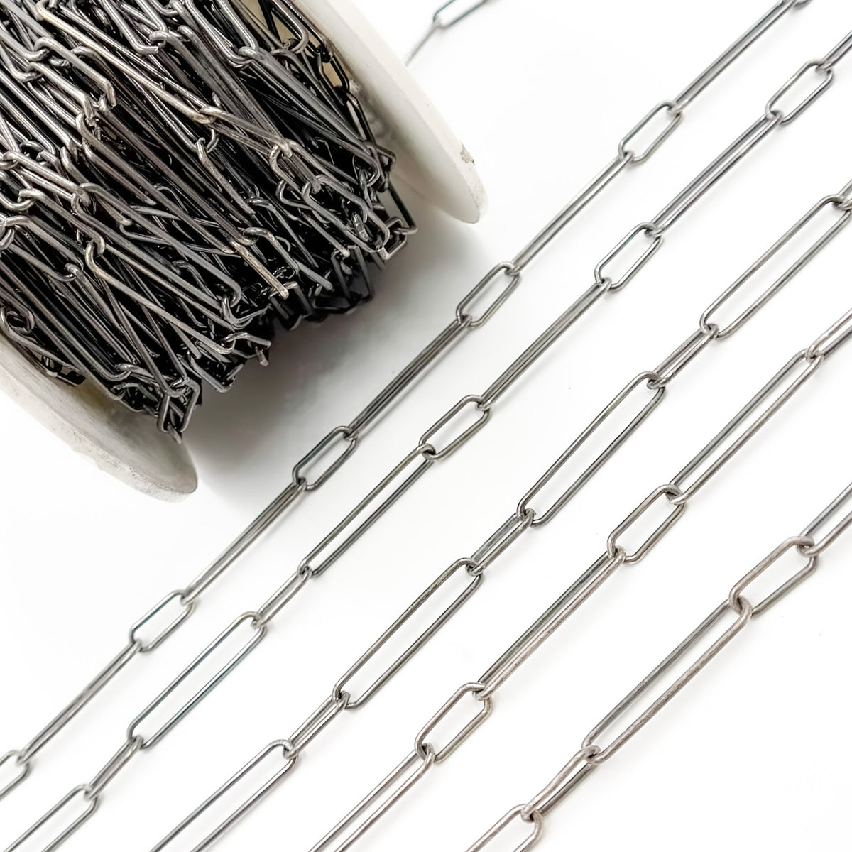 Buy Now Silver Smooth Long and Short Chain