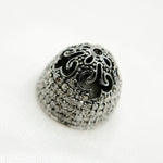 Load image into Gallery viewer, DC753. Diamond & Sterling Silver Bead Cap