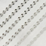 Load image into Gallery viewer, Shop Now Sterling Silver Textured Circle Link Chains