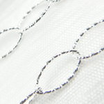 Load image into Gallery viewer, Sterling Silver Diamond Cut Oval Link Chains