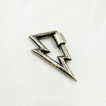 Load image into Gallery viewer, DC726. Sterling Silver Ray Screw Clasp