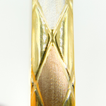 Load image into Gallery viewer, Bangle10. 14K Solid Gold Tri-Color Matte & Shinny Diamond Pattern Bangle