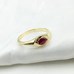 Load image into Gallery viewer, 14K Solid Gold Gemstone Ring.