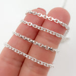 Load image into Gallery viewer, Silver Diamond Cut Cable Chain