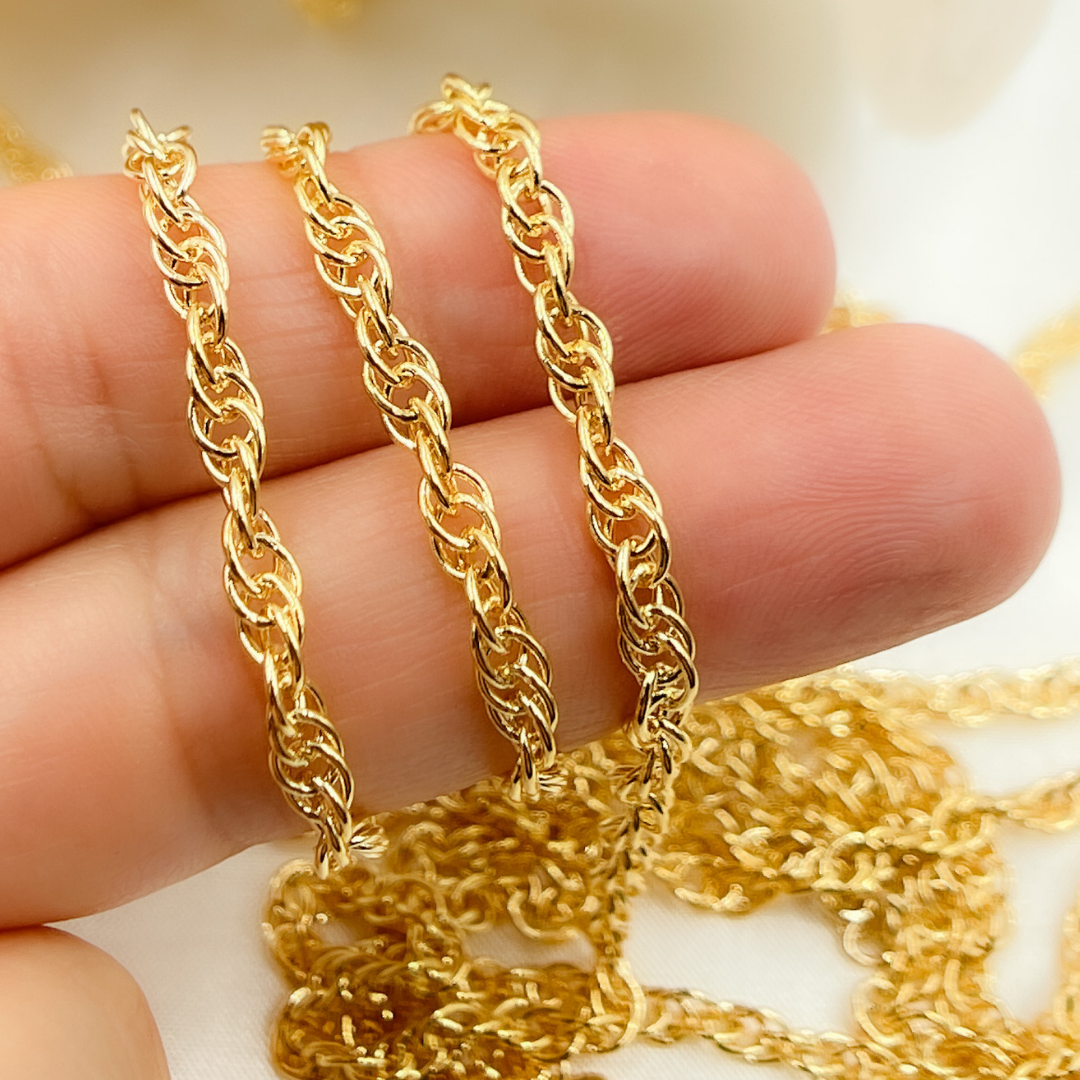 605GF. 14k Gold Filled Rope Chain