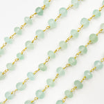 Load image into Gallery viewer, Gold Plated Sterling Silver Aquacalcy Wire Chain