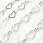 Load image into Gallery viewer, 925 Sterling Silver Open Heart Shape Link Chains