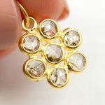 Load image into Gallery viewer, Shop Now Sterling Silver Fancy Flower Shape Charm