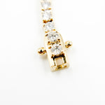 Load image into Gallery viewer, BTR65085. 14k Solid Gold Diamond Tennis Bracelet