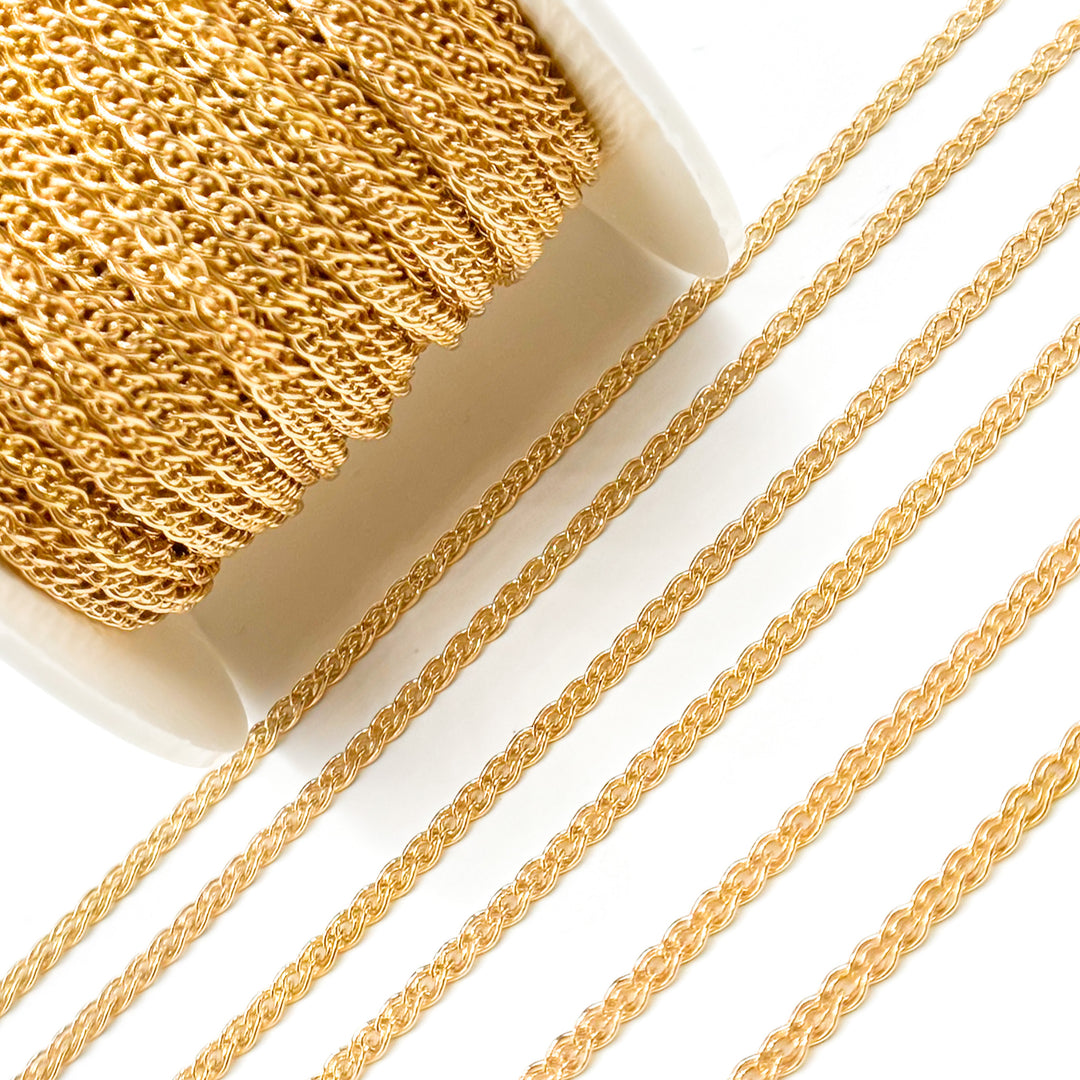 Shop 14k Gold Filled Double Curb Chain
