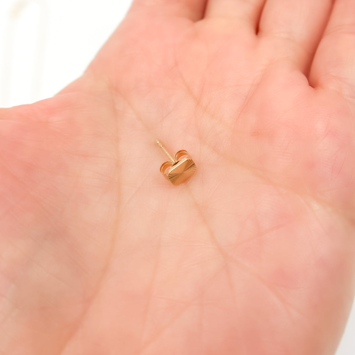 14K Solid Gold Earring