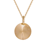 Load image into Gallery viewer, 14K Gold Circle Necklace