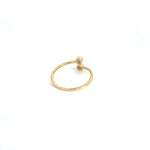 Load image into Gallery viewer, 14k Solid Yellow Gold Diamond Ring.