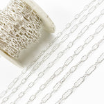 Load image into Gallery viewer, Silver Long and Short Chain