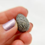 Load image into Gallery viewer, DC572. Diamond & Sterling Silver Oval Bead