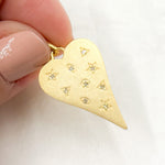 Load image into Gallery viewer, Shop now Diamond Sterling Silver Heart Pendant