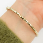Load image into Gallery viewer, BNP68311. 14K Solid Gold Diamond Bangle