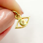Load image into Gallery viewer, Sterling Silver Eye Charm
