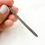 Load image into Gallery viewer, DC682. Diamond Silver Spike Pendant