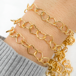 Load image into Gallery viewer, Buy 14k Gold Filled Smooth Heart Link Chain