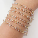 Load image into Gallery viewer, Sterling Silver Paperclip Chain