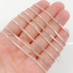 Load image into Gallery viewer, Shop Now Sterling Silver 2mm Flat Curb Chain