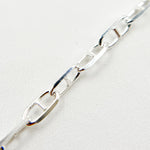 Load image into Gallery viewer, Shop Now Silver Diamond Cut Marina Chain
