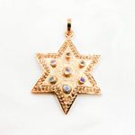 Load image into Gallery viewer, DP0123. Diamond Silver Star Pendant