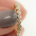 Load image into Gallery viewer, 14K Solid Gold Diamond Ring.