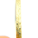 Load image into Gallery viewer, Bangle13. 14K Solid Gold Matte Textured Bangle