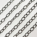 Load image into Gallery viewer, Sterling Silver Smooth Oval Link Chain