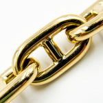 Load image into Gallery viewer, TRE006. 14K Yellow Gold Hollow Marina Chain – Bold, Thick Links