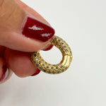 Load image into Gallery viewer, Sterling Silver Oval Hinge Clasps