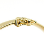 Load image into Gallery viewer, Bangle7. 14K Solid Gold Smooth Bangle