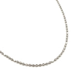 Load image into Gallery viewer, Sterling Silver Ball and Cube Necklaces