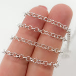 Load image into Gallery viewer, Sterling Silver Rolo Chain