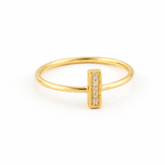 Load image into Gallery viewer, GDR20. 14K Solid Gold Diamond Ring