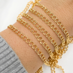 Load image into Gallery viewer, 14k Gold Filled Double Curb Chain